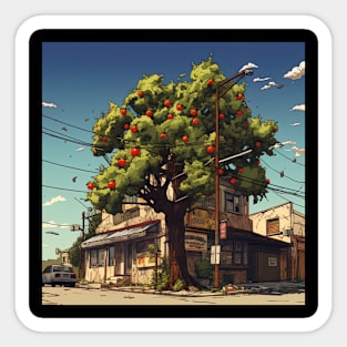 Apple tree Sticker